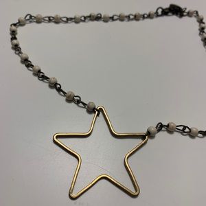 Star choker necklace